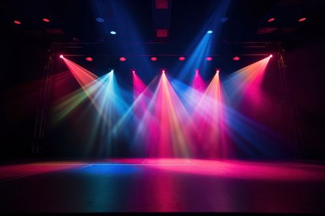 Projector stage light spotlight entertainment. | premium image by rawpixel.com Pink Stage Lighting, Stage Lighting Design Dance, Concert Lighting Design, Stage Lights Aesthetic, Concert Background Stage, Projector Background, Concert Background, Background Dance, Lighting Design Theatre