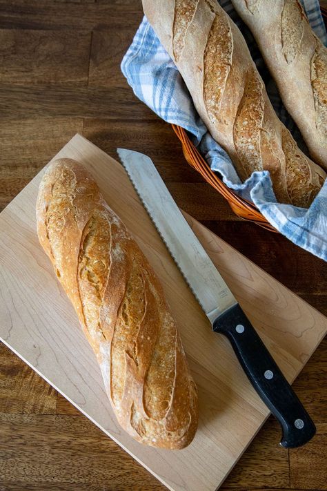 Julia Childs, Homemade French Bread, Julia Child Recipes, Baguette Recipe, French Bread Recipe, Bread At Home, French Recipes, French Cooking, Yeast Bread