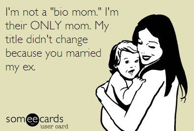 I'm not a "bio mom." I'm their ONLY mom. My title didn't change because you married my ex. Bio Mom, Initial Canvas, Deadbeat Dad, Single Mom Life, Parental Alienation, Truth Hurts, Mommy Life, Co Parenting, Someecards