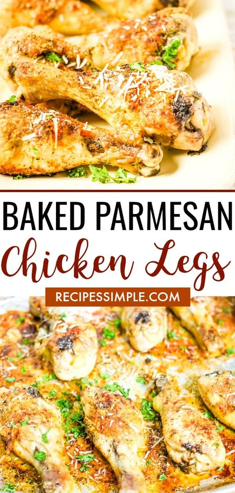 Parmesan Baked Chicken Legs Recipe Parmesan Chicken Drumsticks Oven Baked, Baked Chicken Parts Recipes, Garlic Parmesan Chicken Legs Baked, Baked Chicken Legs Recipes, Chicken Leg Recipes Oven, Parmesan Baked Chicken, Chicken Legs Recipes, Baked Parmesan Chicken, Chicken Legs Recipe