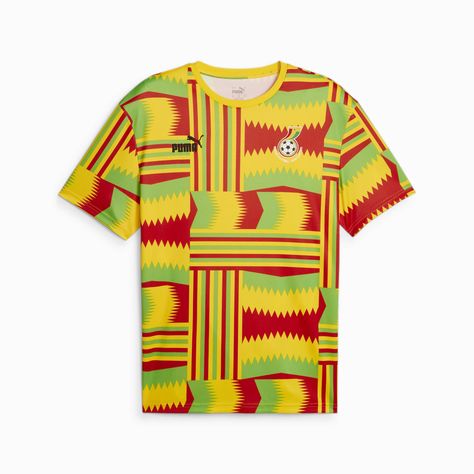 Ghana 2023 Puma ftblCulture Jersey - Football Shirt Culture - Latest Football Kit News and More Black Stars, The Beautiful Game, Football Kits, Black Star, Football Shirt, Football Shirts, Ghana, Football, American Football