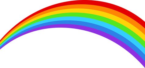 Rainbow Clipart, Clipart Design, The Rainbow, Free Png, Design Illustration, Illustration Design, Art Inspo, Template Design, Transparent Background