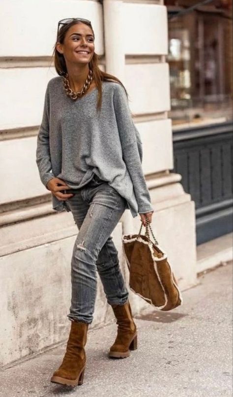 Look Boho Chic, Mode Casual, Looks Street Style, Looks Black, Fashion Mistakes, 가을 패션, Fashion Over 50, Winter Fashion Outfits, Fall Winter Outfits