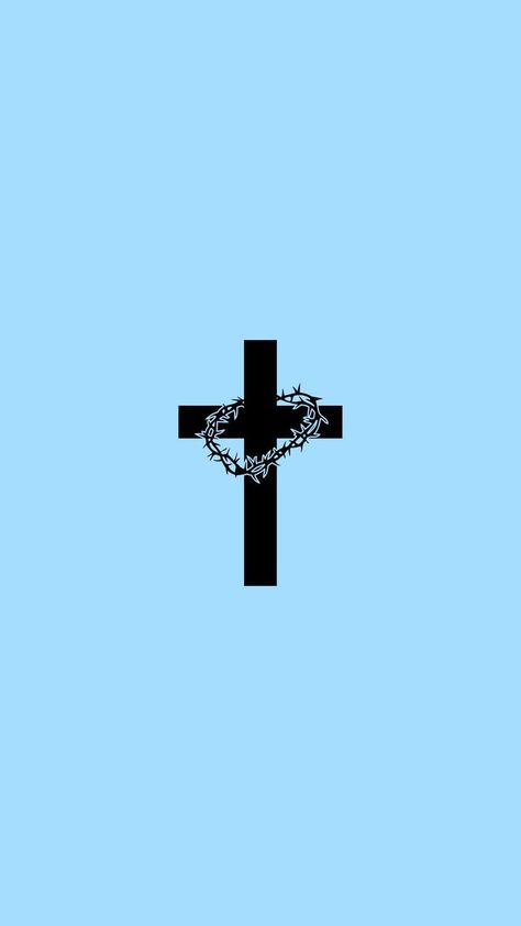 Holy Wallpapers Aesthetic, Jesus Blue Wallpaper, Blue Cross Aesthetic, Blue Catholic Aesthetic, Christian Wallpaper For Men Iphone, Simple Cross Wallpaper, Blue Jesus Aesthetic, Blue Kaws Wallpaper, Blue Cross Wallpaper