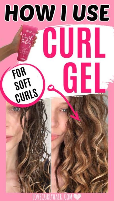 Curly Hair Gel, Gel For Curly Hair, Curl Gel, Gel Curly Hair, Cantu Hair Products, Wavy Hair Tips, Curly Hair Care Routine, Frizzy Curly Hair, Curly Hair Problems