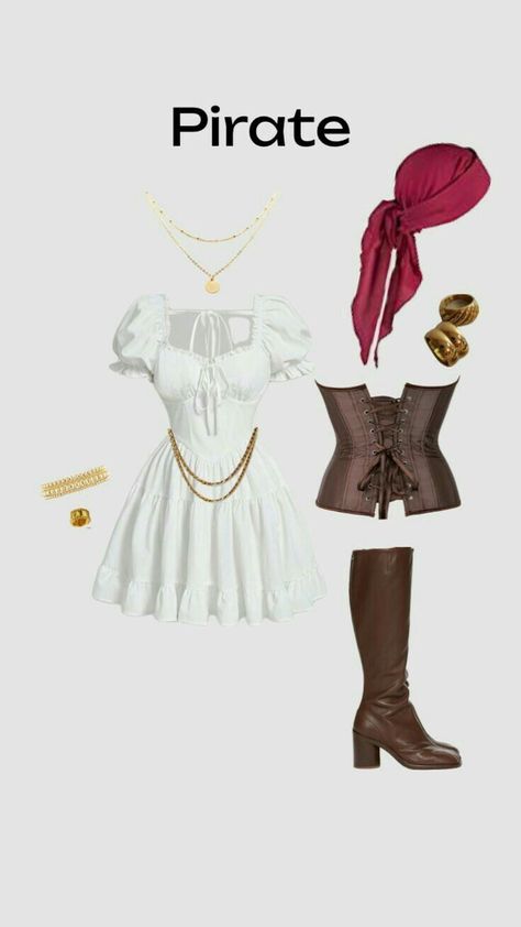 Fun Halloween Outfits, Pirate Halloween Costume, Costume Pirate, Cute Group Halloween Costumes, Classy Halloween Costumes, Matching Halloween Costumes, Classic Halloween Costumes, Trio Halloween Costumes, Pirate Halloween Costumes