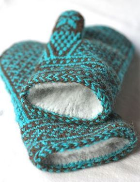 Knitted Gloves Mittens, Knitting Mittens, Knitted Mittens Pattern, Knitted Mittens, Crochet Mittens, Mittens Pattern, How To Purl Knit, Wrist Warmers, Knit Mittens