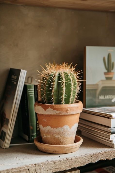 Indoor Plants Cactus, Succulents Aesthetic, Cactus Facts, Cactus Aesthetic, Vertical Garden Plants, Golden Barrel Cactus, Cactus Bloom, Indoor Cactus, Cactus Care