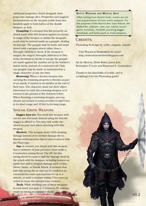 DnD 5e Homebrew — Exotic Weapons by the_singular_anyone Rouge Class Dnd, Dnd Rogue Swashbuckler, Dnd Rogue Archetype, Rouge Archetype Dnd, Dnd Rogue Subclasses Homebrew, Rogue Subclasses 5e, Rogue Homebrew, Roguish Archetype, Swashbuckler Rogue