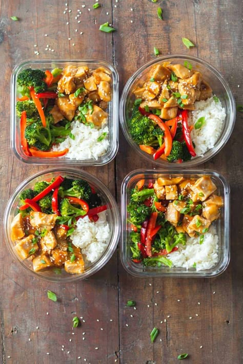 Teriyaki Chicken Meal Prep Bowls - Green Healthy Cooking Healthy Baked Chicken Breast Recipes, Healthy Baked Chicken Breast, Healthy Teriyaki Chicken, Chicken Recipes Indian, Pollo Teriyaki, Smoked Chicken Breast, Chicken Recipe Air Fryer, Braised Chicken Breast, Boiled Chicken Breast