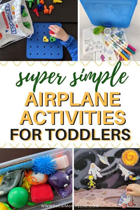 Airplane Entertainment For Kids, Airplane Toys For Toddlers, Airplane Activities For Preschoolers, Plane Activities For Toddlers, Toddler Plane Activities, Travel Activities For Toddlers, Airplane Activities For Toddlers, Plane Activities For Kids, Kids Airplane Activities