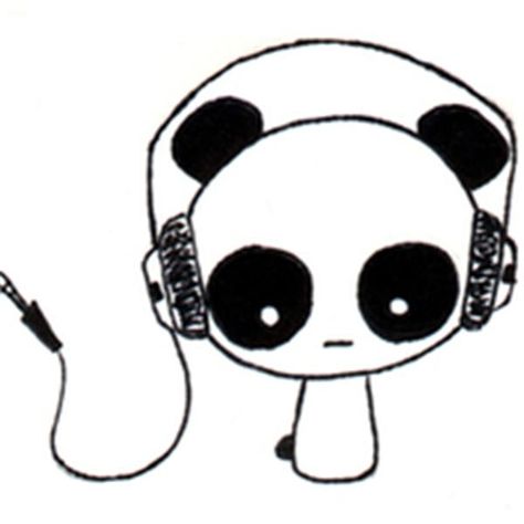 Radio Pandas Live Online Radio by RADIO PANDAS Drawing With Headphones, Panda With Headphones, Dj Panda, Headphones Drawing, Panda Theme, Panda Charm, Panda Drawing, Doodles Art, Panda Love