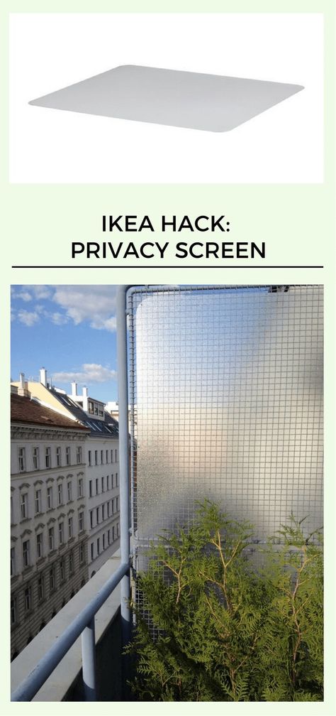 This is such a great idea for a balcony privacy screen. http://www.ikeahackers.net/2017/07/floor-protector-for-balcony-privacy-screen.html Balcony Hacks, Porch Privacy, Privacy Screen Deck, Apartment String Lights, Balcony Curtains, Balcony Privacy Screen, Outdoor Curtains For Patio, Diy Balcony, Balcony Privacy