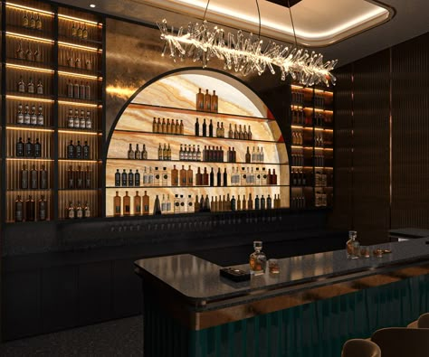 Lounge Bar Ideas, Bar Area Design, Hotel Bar Design, Back Bar Design, Home Lounge Room, Luxury Bar Design, Home Lounge Room Bar, Bar Lounge Design, Hangout Space