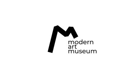 Exhibition Logo, Museum Quotes, Logo Typo, Creative Business Logo, Museum Branding, Moma Museum, Modern Art Museum, Museum Logo, Museum Interior