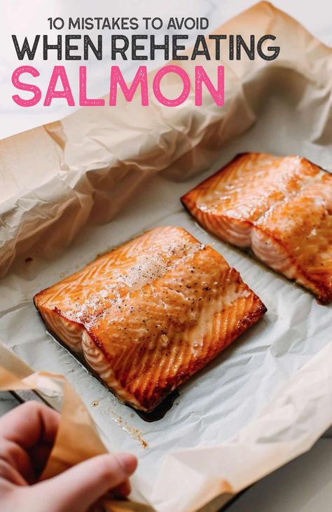 Don't ruin your leftover salmon! Learn the common reheating mistakes to avoid for optimal results. Leftover Salmon Ideas, Salmon Breakfast, Flaked Salmon, Bbq Salmon, Leftover Salmon, Maillard Reaction, Frozen Salmon, Salmon Skin, Salmon Dinner