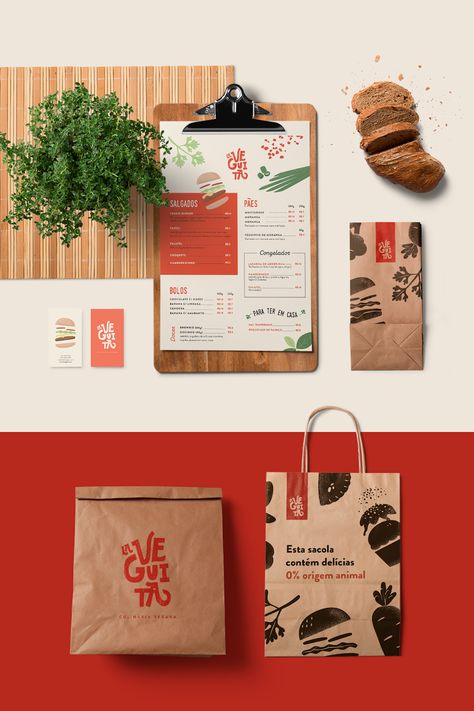 Food Identity Design, Food Branding Ideas, Design Packaging Food, Food Branding Design, Restaurant Branding Identity, Healthy Food Branding, Bar Restaurant Design, Architecture Restaurant, Vegan Design