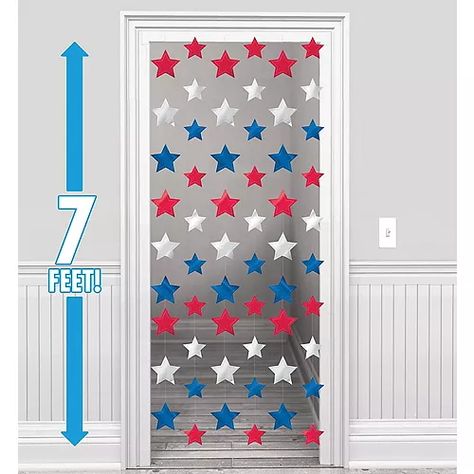 Welcome Home Parties, America Party, Appreciation Ideas, Blue Foil, Patriotic Stars, Patriotic Party, Kids Party Supplies, Sports Themed Party, 4th Of July Decorations