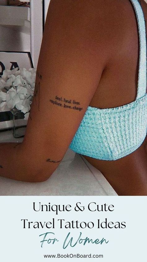 Unique & Cute Travel Tattoo Ideas For Women Fonts for tattoos #fontsfortattoos tattoo #tattoo tattoos #tattoos fonts #fonts font #font 9.108 Quote Tattoos For Women Placement, Cute Roman Numeral Tattoos, Red Ink Tattoo Words, Travel Tattoo Ideas For Women, Tattoos For Women Placement, Leg Tattoos Women Thigh Quotes, Spine Quote Tattoos For Women, Spine Quote Tattoos, Fonts For Tattoos For Men