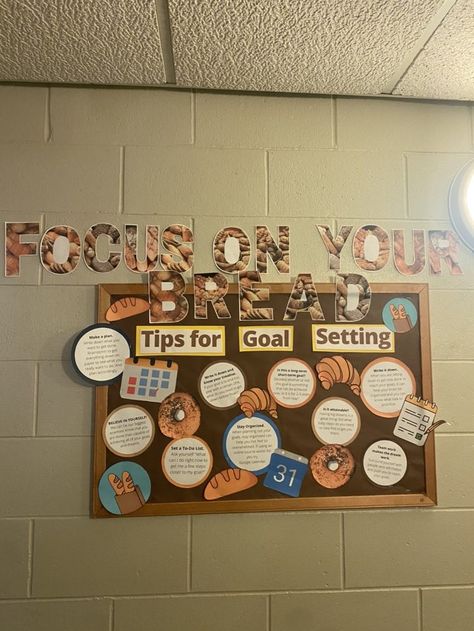 Goal Setting Ra Bulletin Board, Goal Setting Bulletin Board, Residence Life Bulletin Boards, Goals Bulletin Board, Attainable Goals, Res Life Bulletin Boards, College Bulletin Boards, Interactive Bulletin Boards, Ra Bulletins