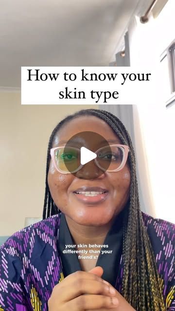 Iyin Fisher | Skincare on Instagram: "Ever wondered why your skin behaves differently than your friend’s? Do you even know your skin type? Understanding your skin type is the first step to healthy skin! 

Here’s how you can figure it out:
🫧 Start with a Clean Slate: Wash your face with a gentle cleanser and pat it dry.
💦Wait: Leave your skin bare, without applying any products, for about an hour. Then assess how your skin looks and feels. 

Here’s how to assess Your Skin:
❤️Dry Skin: If your skin feels tight or looks flaky, it’s likely dry.
🩵Oily Skin: If you notice a shine on your forehead, nose, and chin, you probably have oily skin.
🤎 Combination Skin: If your T-zone (forehead, nose, and chin) is oily but your cheeks are dry or normal, you have combination skin.
💜Sensitive Skin: If Best Cleanser For Normal Skin, Best Face Wash For Combination Skin, Face Wash For Combination Skin, Know Your Skin Type, Dry Oily Skin, Best Face Wash, Clean Slate, Gentle Cleanser, Normal Skin