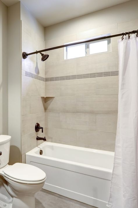 Standard Bathtub Sizes & Dimensions: Which Suits You Best? Tub Enclosure Ideas Bathtubs, Standard Bathtub Ideas, Toilet Next To Bathtub, Bathtub Sizes Small Spaces, Bathtub Sizes Standard, Almond Toilet And Tub Bathroom Ideas, Bath Tub Dimensions, Short Wide Bathtub, Bathtub Shower Combo Lowe's