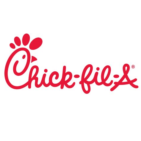 Chick-fil-A Logo Font Chick Fil A Logo, Chick Fa La, Fast Food Logos, Font Love, Eat More Chicken, Logo Quiz, Vegan Fast Food, Beer Pong Tables, Bedroom Wall Collage