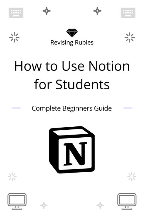 How to Use Notion for Students - A Complete Beginners Guide How To Take Notes On Notion, Using Notion For School, Notion For Studying, Notion Beginners Guide, Notion Tips For Beginners, Notion Ideas For Students, How To Notion, What To Use Notion For, Notion How To Use