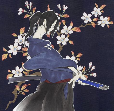 Jin Samurai Champloo, Sunflower Samurai, Samurai Style, Anime Oc Male, Pfps For Discord, Samurai Champloo, Anime Oc, Soundtrack, A Girl