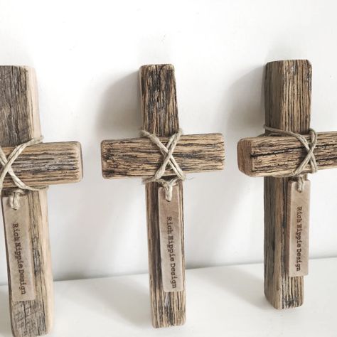 #100428 - WOODEN WALL CROSS | Rich Hippie Design Wooden Crosses Diy, Wood Crosses Diy, Crosses Diy, Wooden Cross Crafts, Rustic Wood Cross, Cross Ideas, Cross Wall Art, Wood Block Crafts, Hippie Designs