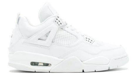 Air Jordan 4 “Pure Money” Jordan 4 Retro Pure Money, Jordan 4 Pure Money, Jordan 4 White, Nike Air Jordan 4, Jordan Retro 4, Jordan Shoes Retro, Jordan 4s, Flight Club, Air Jordan Retro