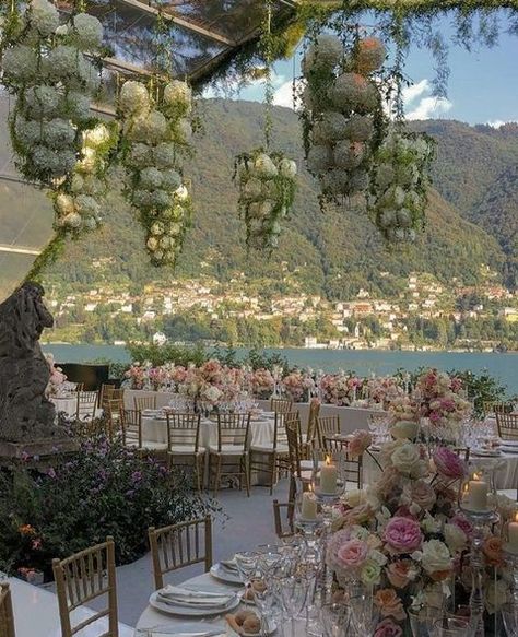 Dream Wedding Decorations, Dream Wedding Venues, Lake Como Wedding, Dream Wedding Ideas Dresses, Future Wedding Plans, Wedding Aesthetic, Italian Wedding, Dreamy Wedding, Wedding Vibes