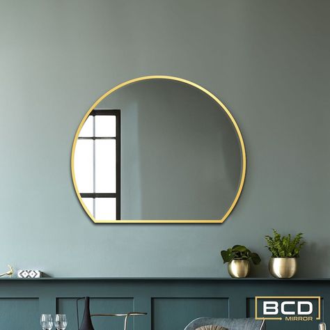 bathroom mirror, home wall art mirror, large mirror, modern home mirror, mirror black frame, wall hanging mirror, Half Circle Mirror, Half Round Mirror, Wood Wall Mirror, Aesthetic Mirror, Scandinavian Style, Semicircle Mirror, Round Mirror Semicircle Mirror, Scandinavian Vanity, Wooden Wall Mirror, Mirror Aesthetic, Art Mirror, Chic Mirror, Aesthetic Mirror, Vanity Wall Mirror, Circle Mirror