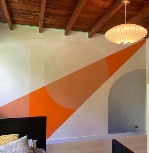 Patio Mural, Pool Mural, House Mural, Boys Room Mural, Indoor Mural, Modern Wall Mural, Wall Mural Ideas, Living Room Murals, Interior Murals