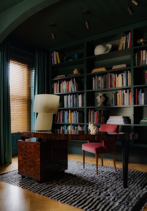 Workspace by David Lucido | 1stDibs Brooklyn Townhouse, Dreamy Space, Tall Lamp, Young Art, Tall Lamps, 2024 Color, Interior Work, Minimalist Interior Design, Make Color