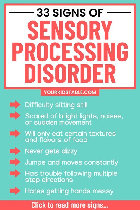 Sensory Disorder Symptoms, Signs Of Sensory Processing Disorder, Add In Toddlers, Sensory Processing Disorder In Adults, Pda In Children, Stimming Sensory Processing, Sensory Issues In Toddlers, Sensory Processing Disorder Quotes, Sensory Issues In Children