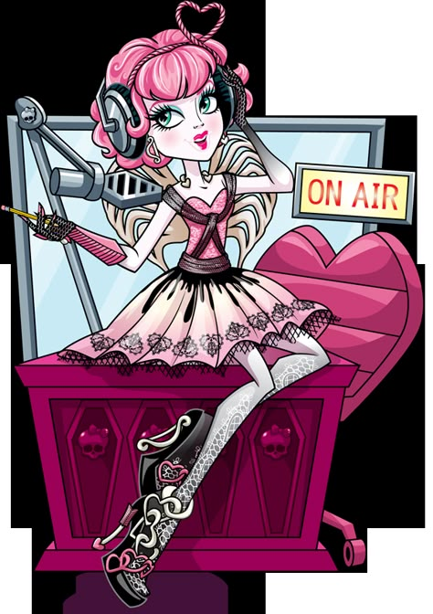 C.A. Cupid - Monster High Wiki Ca Cupid, Monster High Wiki, Monster High Cosplay, Monster High Stuff, Arte Monster High, Monster High Pictures, Arte Grunge, Monster High Party, Catty Noir