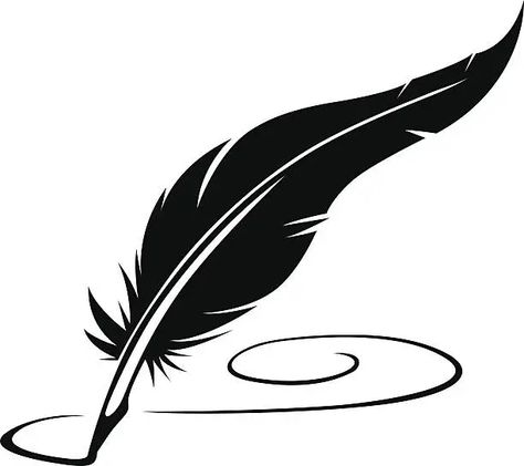 Download Quill Pen, Write, Silhouette. Royalty-Free Vector Graphic - Pixabay Writing Feather, Pen Vector, Feather Quill Pen, Writing Images, Feather Vector, Feather Quill, Feather Pen, Quill Pen, Writing Pens