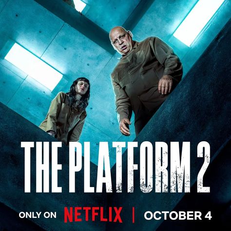 🍿: Hollywood 📽️: Platform 2 🌟 The first poster for "#platform2 " just dropped. 🗓️ Drops - October 4 on #netflix 🥇Credit:@netflixid #platform #thriller #movie #movienight #movies #cinema #hollywood #horrorfilm #scary The Platform 2 Movie, The Platform Poster, The Platform Movie Poster, Netflix Movies Poster, The Platform Movie, Platform Movie, 2024 Movies, Top 100 Movies, Movie Diary