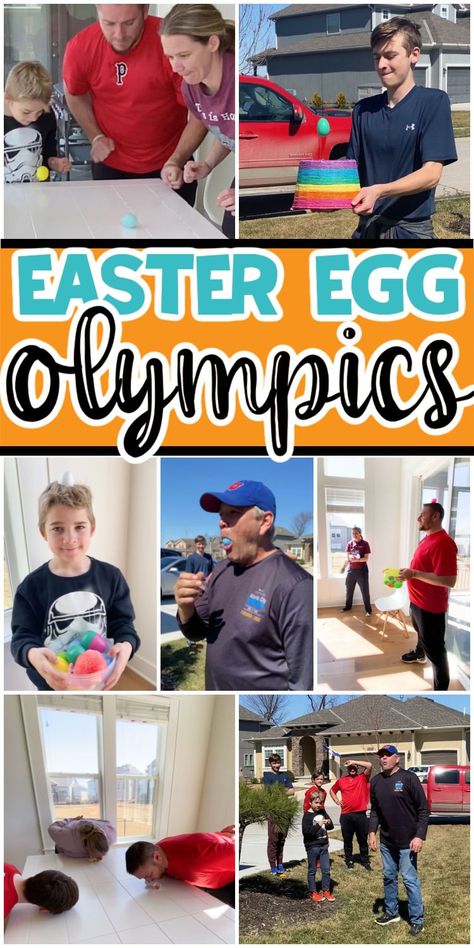 Easter Olympics Games Adults, Easter Youth Group Games, Easter Games For Toddlers Outdoor, Family Easter Party Ideas, Easter Egg Games For Teens, Easter Team Building Games, Easter Olympics Games, Easter Game Ideas For Adults, Easter Outside Games