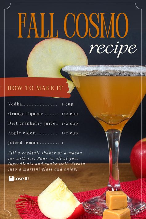 Sip into the season with this Fall Cosmopolitan recipe! 🍂🍸 Infused with the warm flavors of cranberry, orange, and apple cider, it’s the perfect cocktail for cozy autumn nights. Whether you’re hosting a fall gathering or enjoying a quiet night in, this seasonal twist on the classic Cosmo will be your new go-to. Plus, we’ve got a mocktail version too! Check the recipe and bring a taste of fall to your glass. ✨🍁 #FallCocktails #CosmopolitanRecipe #MocktailIdeas #FallDrinks #FallMocktails Cosmopolitan Mocktail Recipe, Autumn Mocktails, Themed Cocktail Recipes, Cosmopolitan Recipe, Cosmo Recipe, Fall Cocktail, Fall Gathering, Fall Cocktails, Fall Drinks