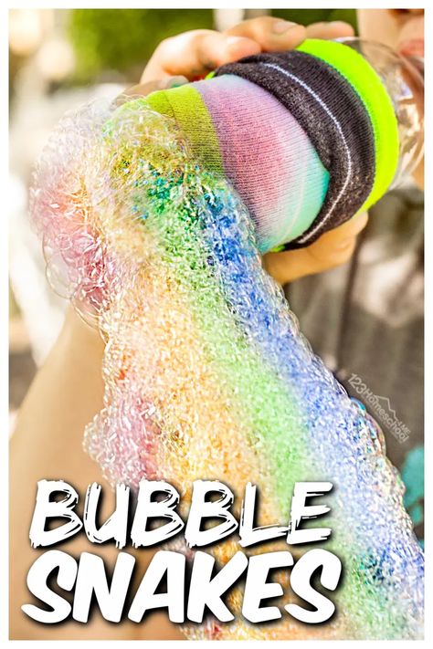 Bubble Fun For Kids, Stem Bubble Activities, Oosh Activities Ideas, Rainbow Outdoor Activities, Bubble Sensory Bin, Toddler Bubble Activities, Summer Outdoor Activities For Preschool, Bubble Activities For Toddlers, Outdoor Activity For Preschoolers