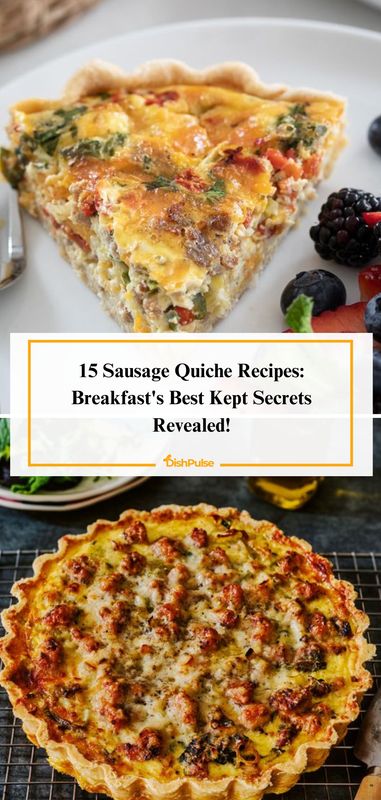 Wake up to breakfast's best-kept secrets with our 15 Sausage Quiche Recipes! 🍳🧀 Perfect for brunch or any morning occasion! 


#DishPulse #SausageQuiche #BreakfastIdeas #BrunchRecipes #HomemadeGoodness #CookingInspiration #FlavorfulCreations 𝗗𝗼𝘂𝗯𝗹𝗲-𝘁𝗮𝗽 𝗶𝗳 𝘁𝗵𝗶𝘀 𝗰𝗮𝘂𝗴𝗵𝘁 𝘆𝗼𝘂𝗿 𝗲𝘆𝗲! Sausage Breakfast Quiche Recipes, Healthy Breakfast Quiche Recipes, Bacon And Sausage Quiche Recipes, Quiche Recipes With Sausage, Sausage And Pepper Quiche, Quiche Recipes Sausage, Sausage Quiche Recipes Crustless, Breakfast Sausage Dinner Recipes, Sausage Egg Quiche Recipes