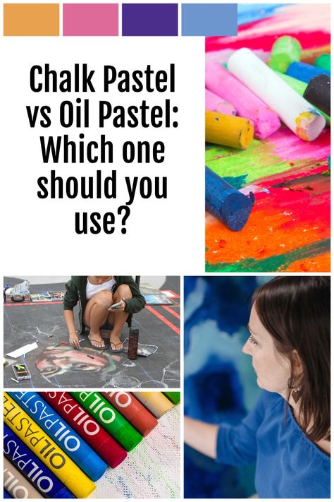 In this blog post, we will discuss the differences between chalk pastel and oil pastel as well as their pros and cons. We will also help you decide which medium best suits your artistic style! How To Blend With Oil Pastels, Oil Pastel Color Theory, Oil Pastel Lesson High School, Art Materials Organization, Oil Pastel Vs Soft Pastel, Mungyo Gallery Soft Oil Pastels, Dry Pastel, Printmaking Art, Pastel Pencils