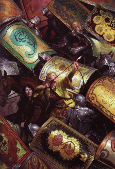 donato giancola | 36: The Archer of the Rose by Donato Giancola Donato Giancola, A4 Poster, Fantasy Concept Art, High Fantasy, Arte Fantasy, Art And Illustration, 판타지 아트, Medieval Art, Fantasy Rpg