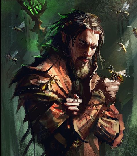 Justin Gagliani’s Instagram profile post: “QUESTION: What’s your Druid Subclass of choice? For me, it’s always the Circle of the Moon. Beast Shape feels sooo situational without the…” Dnd Druid, Male Elf, Half Elf, Elf Druid, Elf Art, Dungeons And Dragons Characters, Dnd Art, D&d Dungeons And Dragons, Arte Fantasy