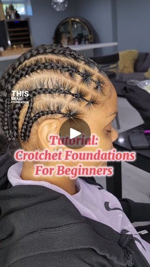 15K views · 642 reactions | 💥Tutorial: Crotchet Foundation For Beginners 💥Read More Info Below.  Follow To See More Tutorials. 

❗️Need an appointment? 
✨️I AM A LICENSED TRAVELING STYLIST SERVING THE DMV AREAS.  DC,MD, AND SOME AREAS IN VA.  CALL OR TEXT 301-485-9298 FOR YOUR NEXT HOME VISIT.

❗️Extended Tutorials available  For Subscribers Only $19.99. 

"✨ Elevate your look with the timeless elegance of crochet hairstyles! 💫 Whether you're craving boho-chic braids, voluminous curls, or sleek and sophisticated twists, crochet hairstyles offer endless versatility and stunning results. 🌟 Dive into a world of creativity and self-expression as you explore the intricate textures and eye-catching styles that crochet hair has to offer. From protective styles to statement-making updos, there Crochet Patterns Braids, Crochet Braid Pattern For Box Braids, Crotchet Braids Styles Hairstyles, How To Crochet Hair For Beginners, Crotchet Braids Pattern Hair, Braid Down For Crochet, Braiding Pattern For Crochet Braids, Half Braid Half Crochet Hairstyles, Crocheted Hairstyles