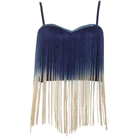 Rare London Fringe Crop Top With Concealed Zip ($16) ❤ liked on Polyvore featuring tops, shirts, crop tops, blusas, tank tops, navy, blue crop top, navy shirt, low cut crop top and fringe shirts Low Cut Crop Top, Navy Blue Crop Top, Ombre Shirt, Navy Crop Top, Fringe Crop Top, Shirts Crop Tops, Shirts Crop, Navy Tank Top, Strappy Crop Top