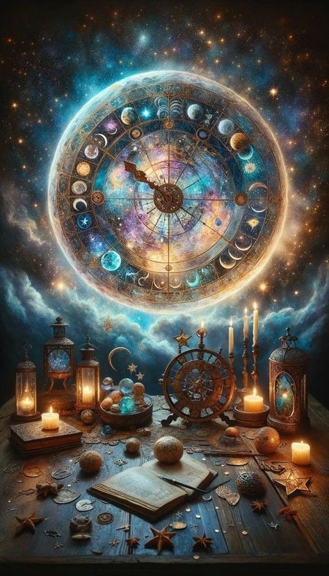 Time Magic Fantasy Art, Abundance Images, Iphone Wallpaper Blur, Twin Flame Art, Gothic Wallpaper, Artistic Pictures, Witchy Wallpaper, Spiritual Artwork, Spirited Art