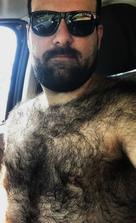 Men Chest Hair, Thick Mustaches, Beard And Mustache Styles, Scruffy Beard, Handsome Bearded Men, Mustache Styles, Epic Beard, Chest Hair, Let It Grow